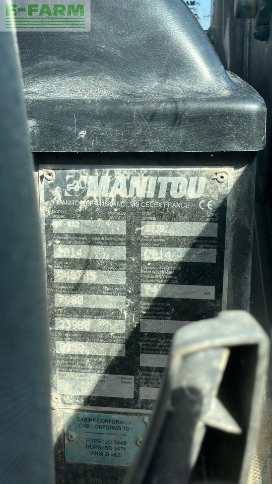 Telehandler Manitou MT 932: gambar 20