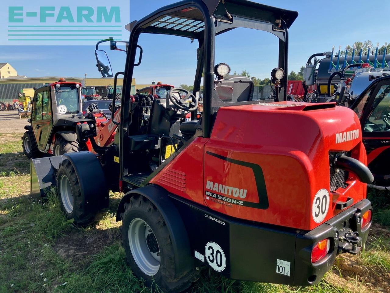 Manitou mla5-60 knicklader - Ekskavator mini: gambar 4 Manitou mla5-60 knicklader - Ekskavator mini: gambar 4