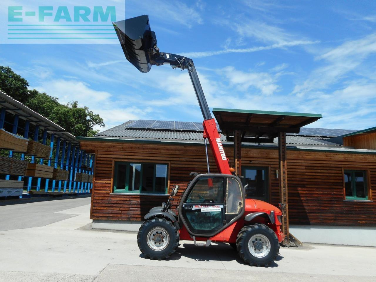 Telehandler Manitou mlt 627 turbo ( nur 2m breit nur 2,2m hoch ): gambar 19