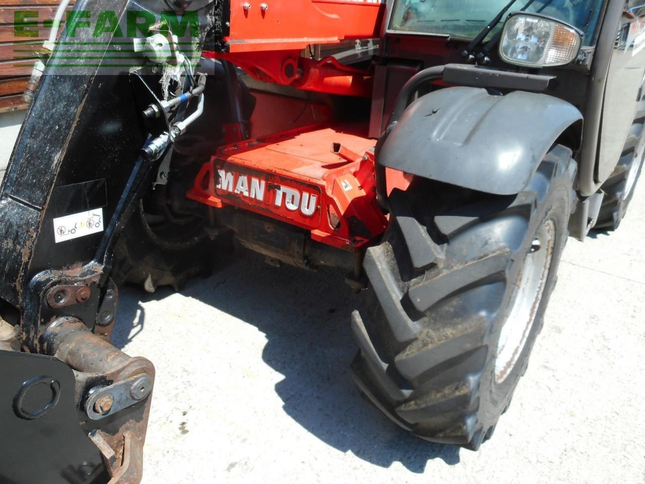 Telehandler Manitou mlt 627 turbo ( nur 2m breit nur 2,2m hoch ): gambar 11