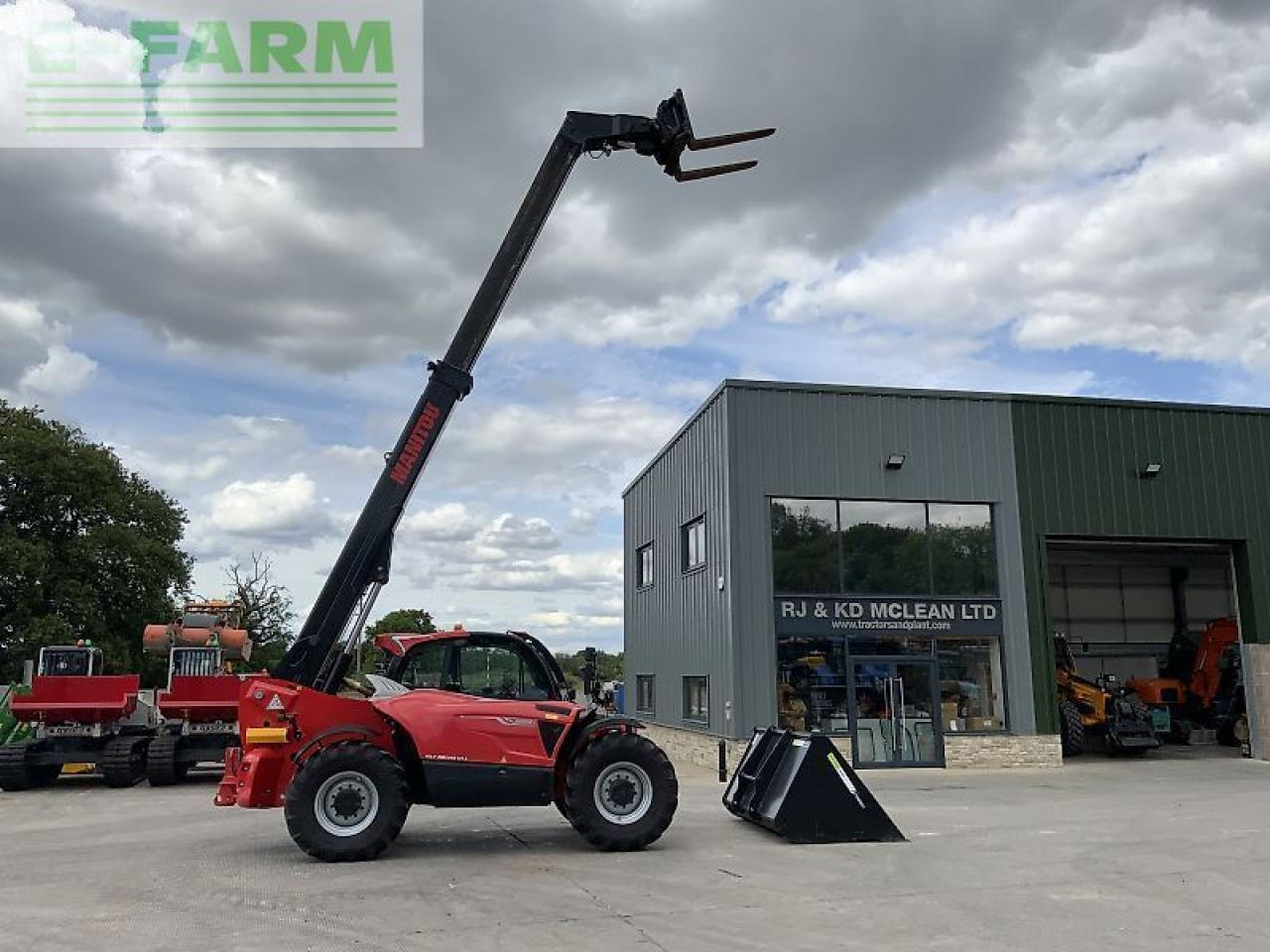 Manitou mlt961-145 v+l elite telehandler (st21724) - Telehandler: gambar 1 Manitou mlt961-145 v+l elite telehandler (st21724) - Telehandler: gambar 1