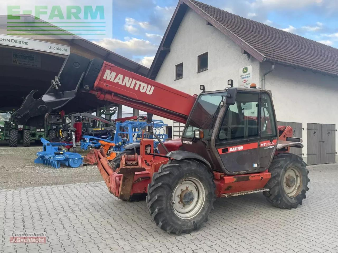 Manitou mt 1435 hslt - Telehandler: gambar 1 Manitou mt 1435 hslt - Telehandler: gambar 1
