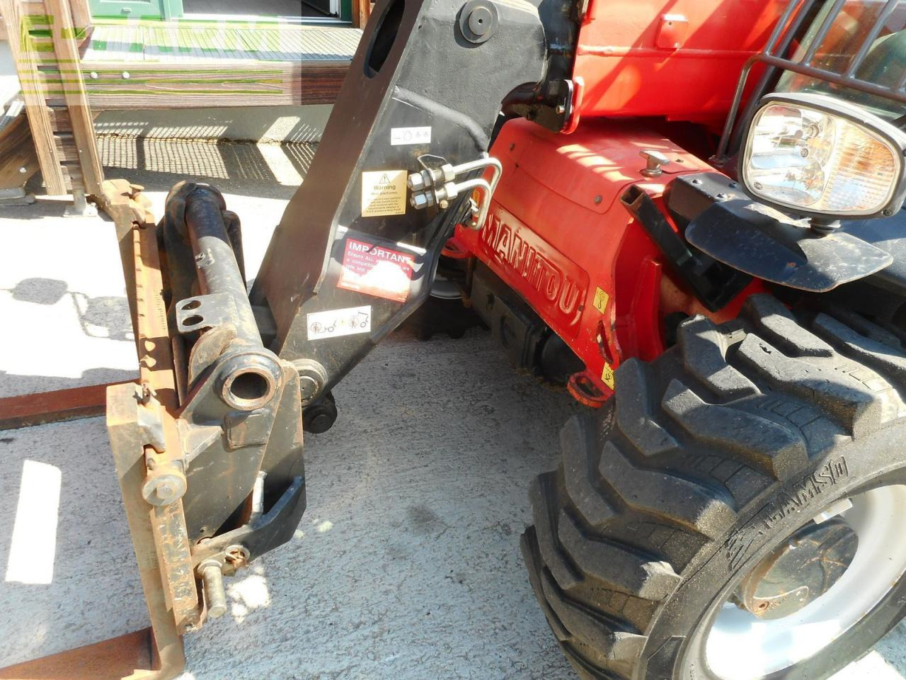 Telehandler Manitou mt 625h 75 comfort ( nur 1,90 hoch nur 1,85 bre: gambar 17