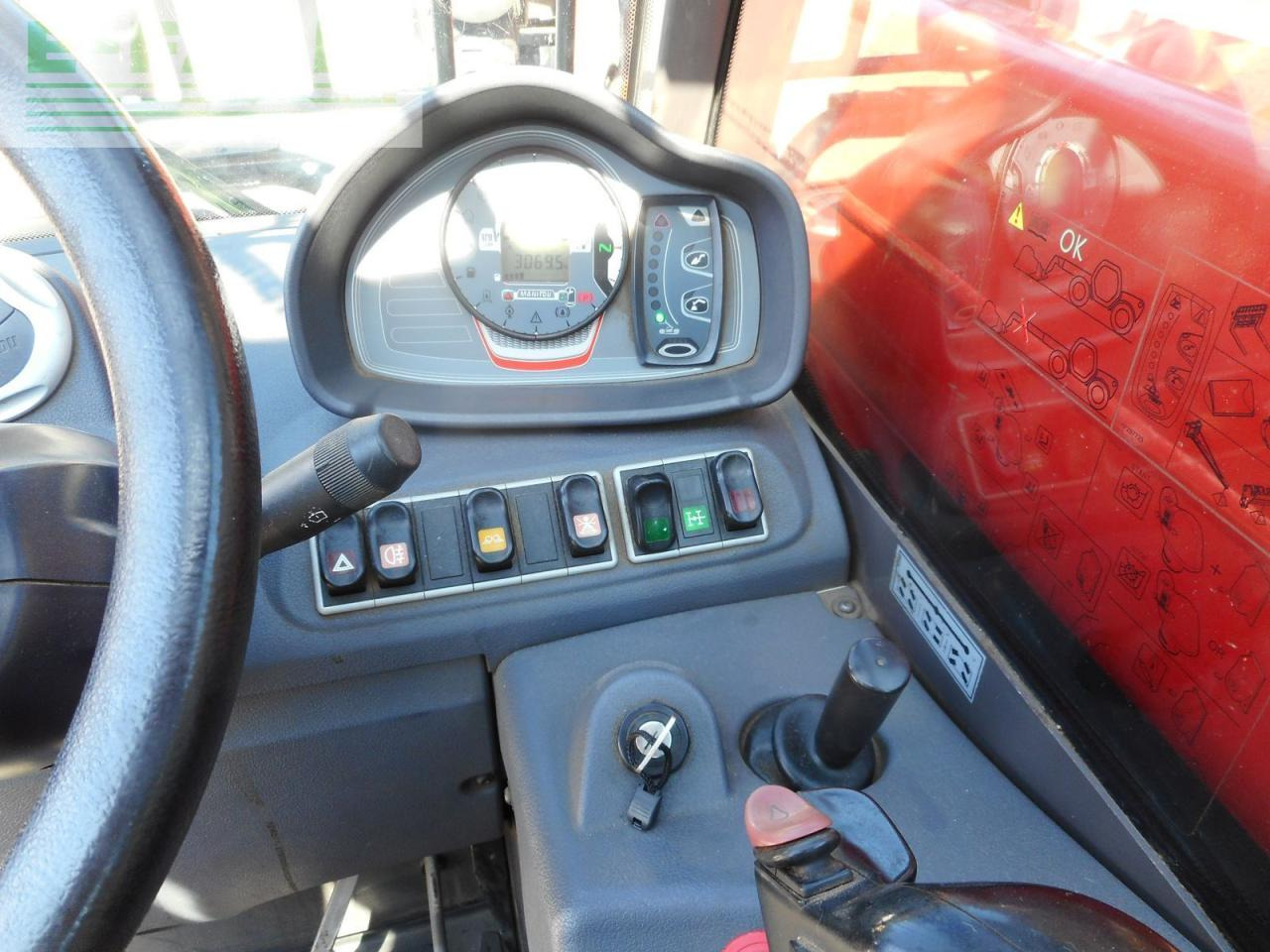 Telehandler Manitou mt 625h 75 comfort ( nur 1,90 hoch nur 1,85 bre: gambar 16
