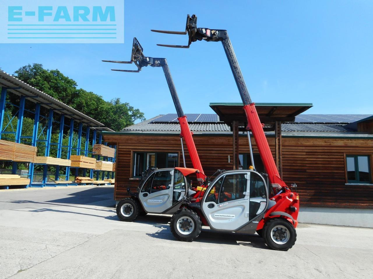Telehandler Manitou mt 625h 75 comfort ( nur 1,90 hoch nur 1,85 bre: gambar 19