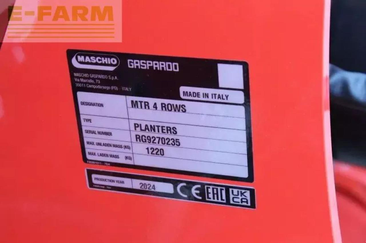 Maschio mtr 4 - Penabur presisi: gambar 2 Maschio mtr 4 - Penabur presisi: gambar 2