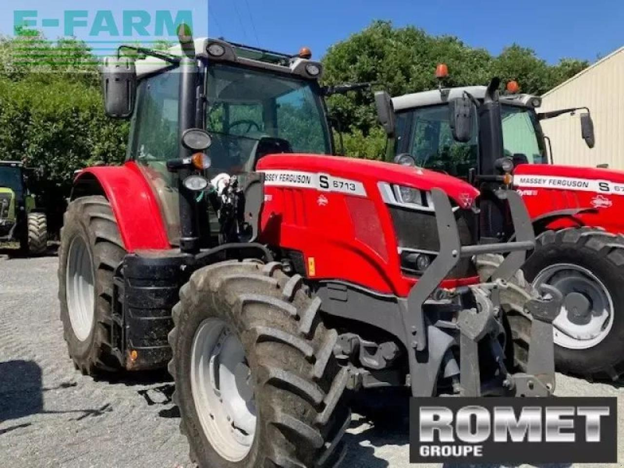 Massey Ferguson 6713 s d6 ef dx - Traktor: gambar 3 Massey Ferguson 6713 s d6 ef dx - Traktor: gambar 3