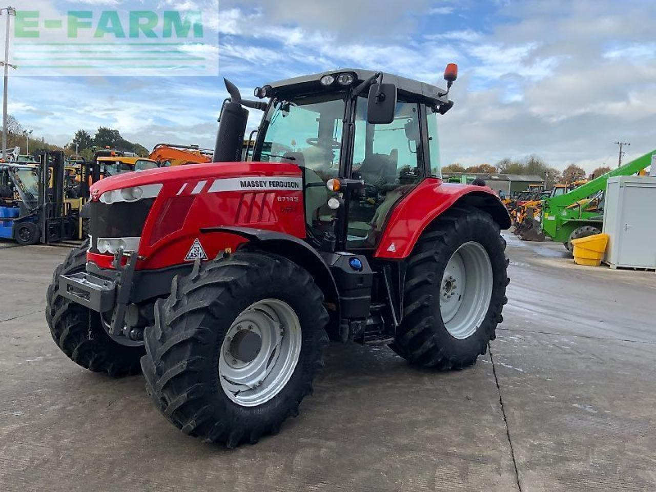 Massey Ferguson 6714s dyna6 tractor (st24943) - Traktor: gambar 4 Massey Ferguson 6714s dyna6 tractor (st24943) - Traktor: gambar 4