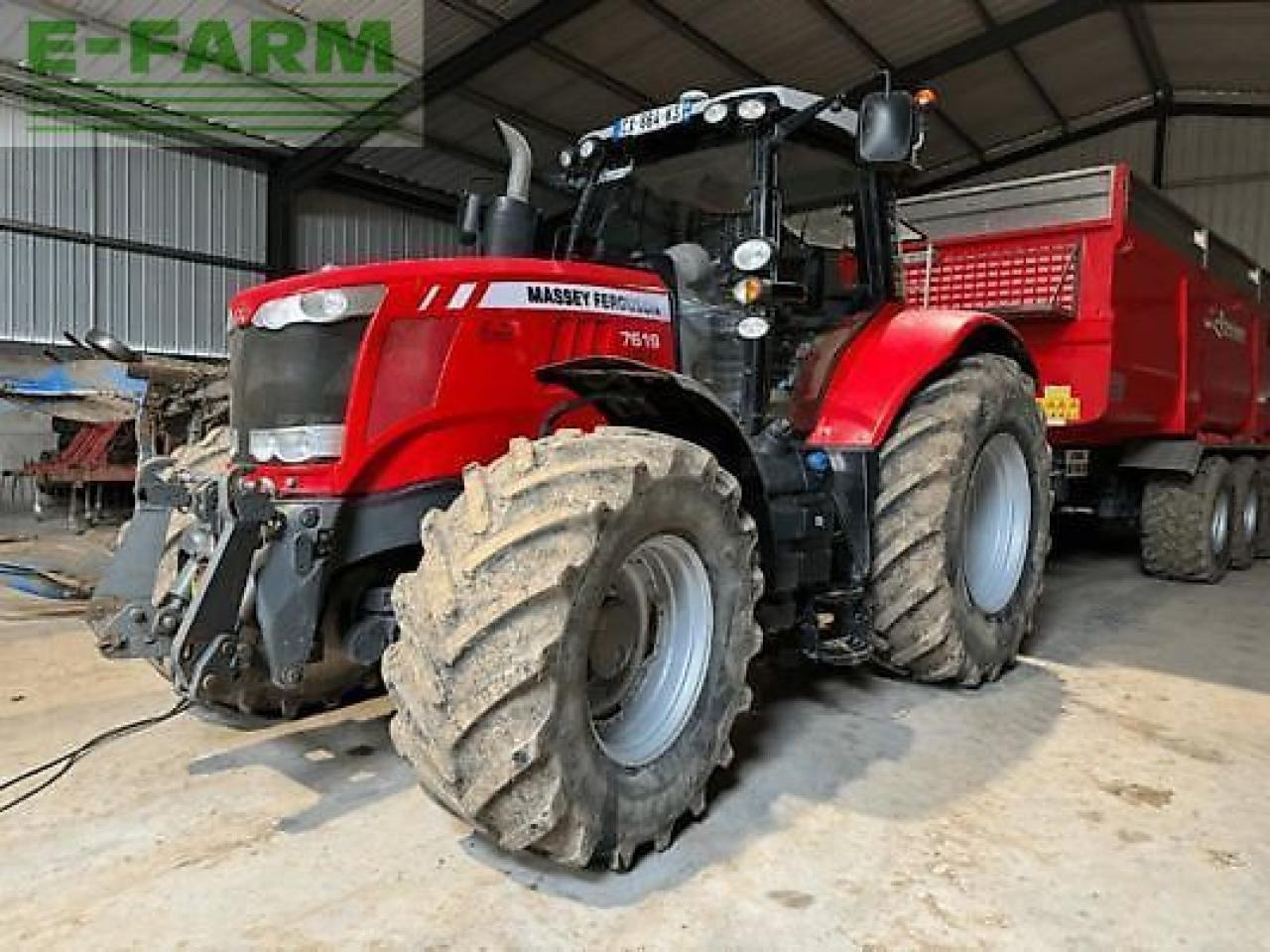 Massey Ferguson 7619 dyna vt - Traktor: gambar 1 Massey Ferguson 7619 dyna vt - Traktor: gambar 1