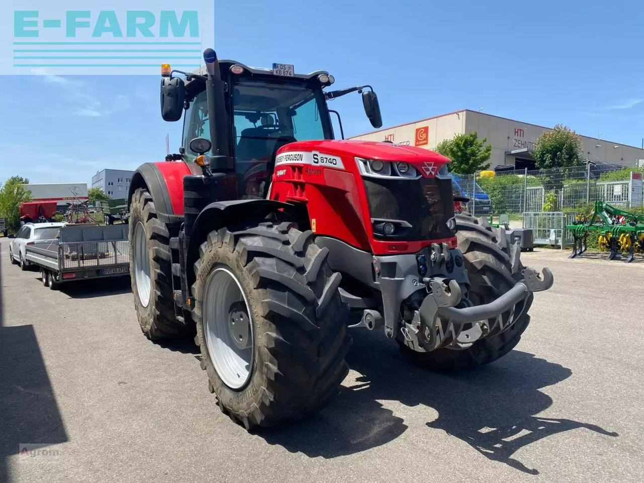 Massey Ferguson 8740 s dyna vt exclusive Exclusive - Traktor: gambar 1 Massey Ferguson 8740 s dyna vt exclusive Exclusive - Traktor: gambar 1