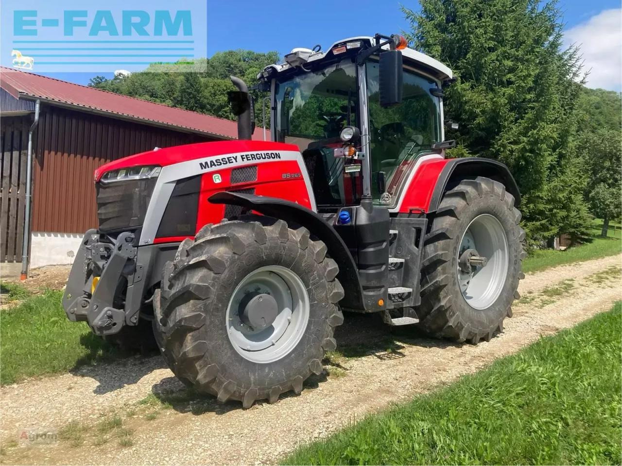 Massey Ferguson 8s.265 dyna e-power - Traktor: gambar 1 Massey Ferguson 8s.265 dyna e-power - Traktor: gambar 1