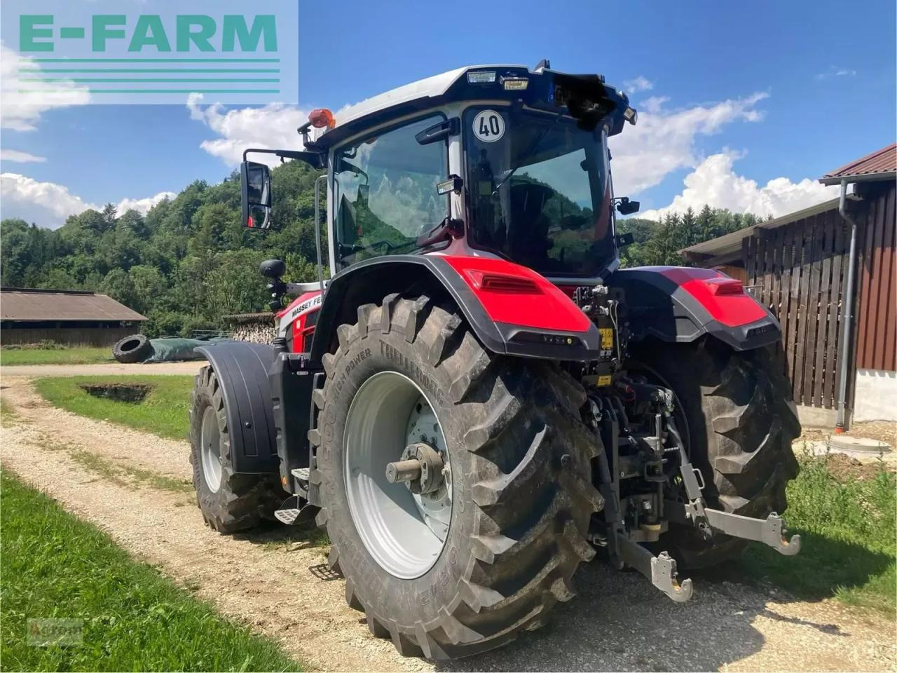 Massey Ferguson 8s.265 dyna e-power - Traktor: gambar 3 Massey Ferguson 8s.265 dyna e-power - Traktor: gambar 3