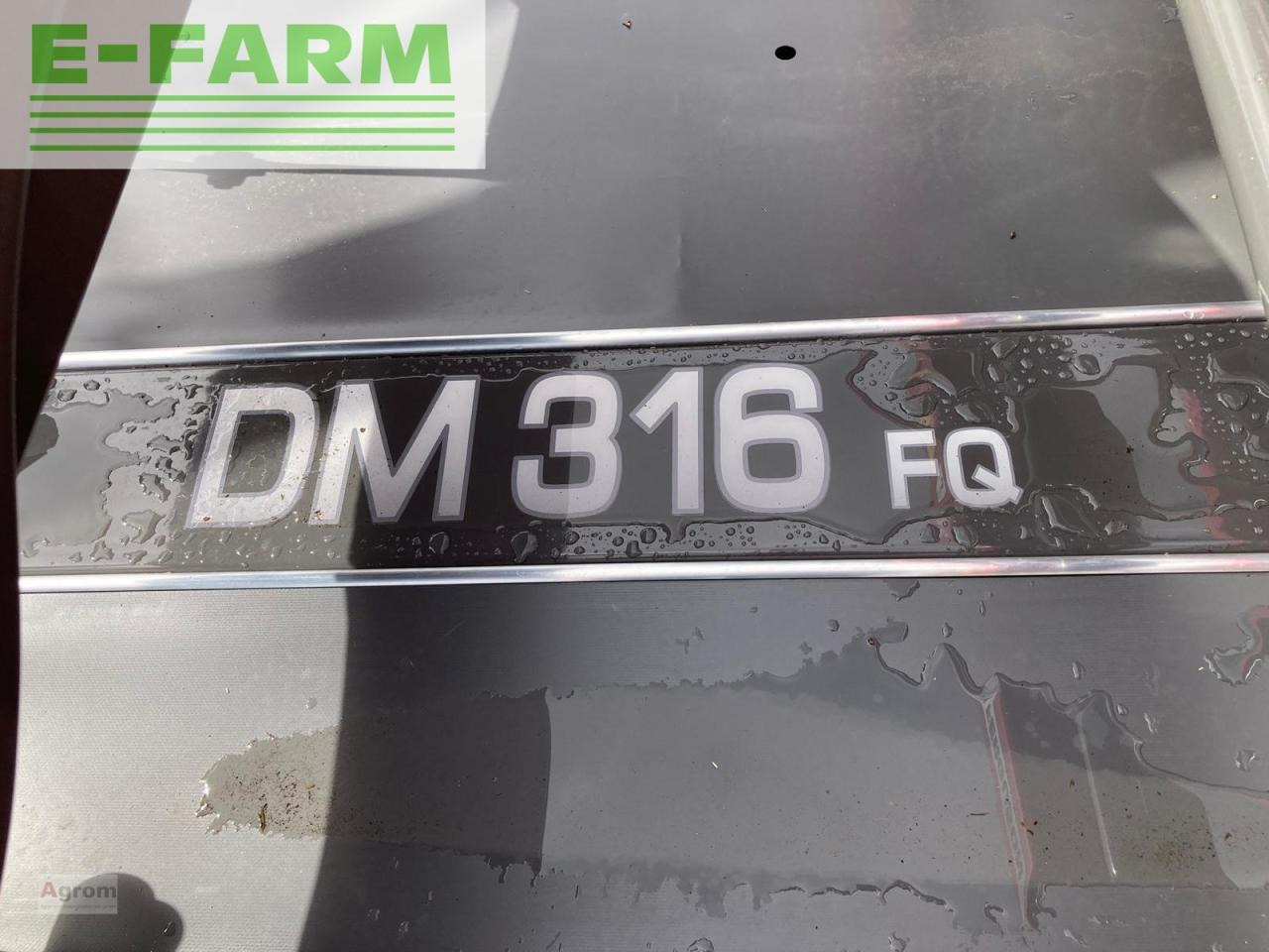 Mesin pemotong padang rumput Massey Ferguson DM 316 FQ: gambar 9