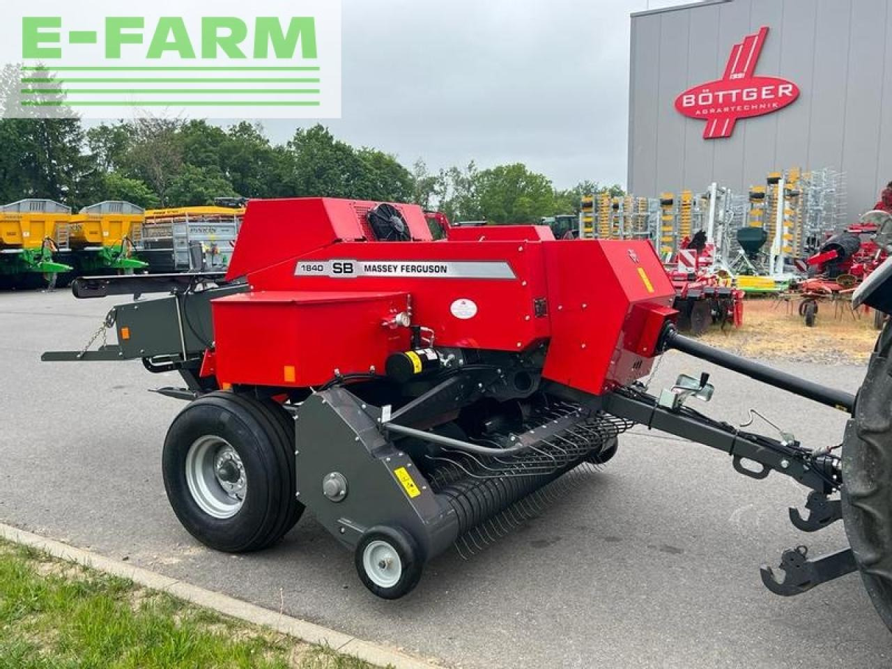Massey Ferguson mf 1840 - Baler persegi: gambar 1 Massey Ferguson mf 1840 - Baler persegi: gambar 1