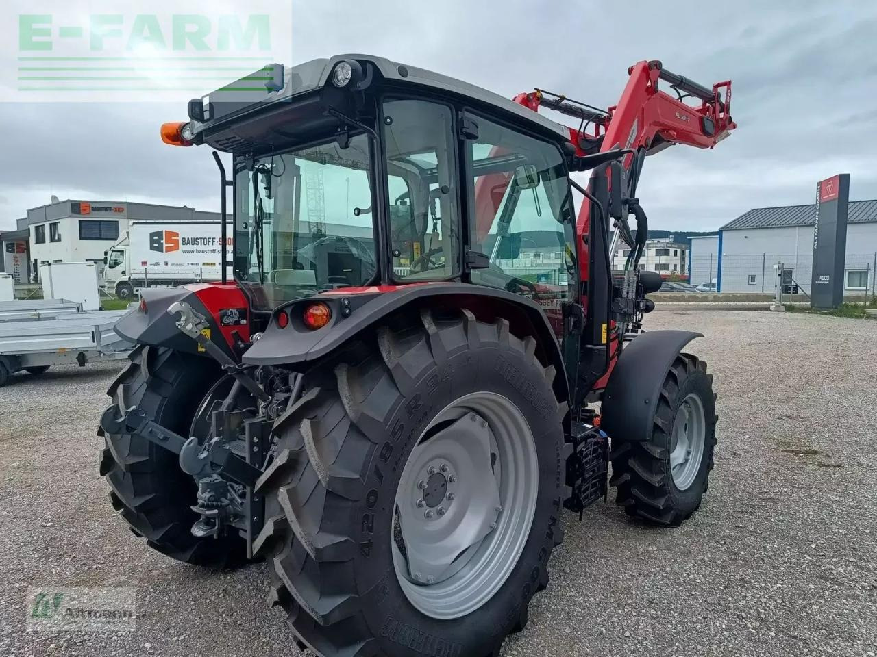 Massey Ferguson mf 4708 m kabine - Traktor: gambar 3 Massey Ferguson mf 4708 m kabine - Traktor: gambar 3