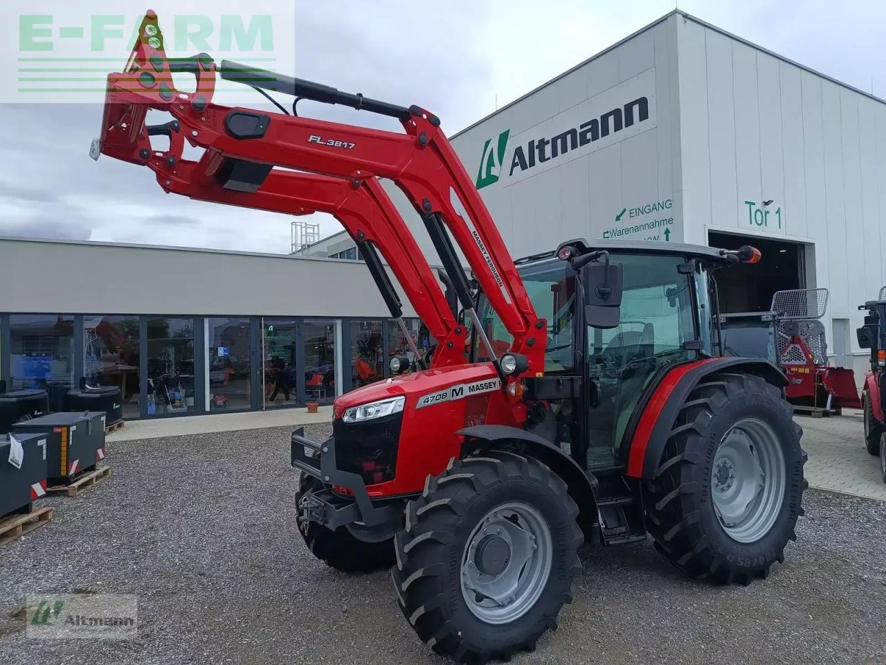 Massey Ferguson mf 4708 m kabine - Traktor: gambar 1 Massey Ferguson mf 4708 m kabine - Traktor: gambar 1
