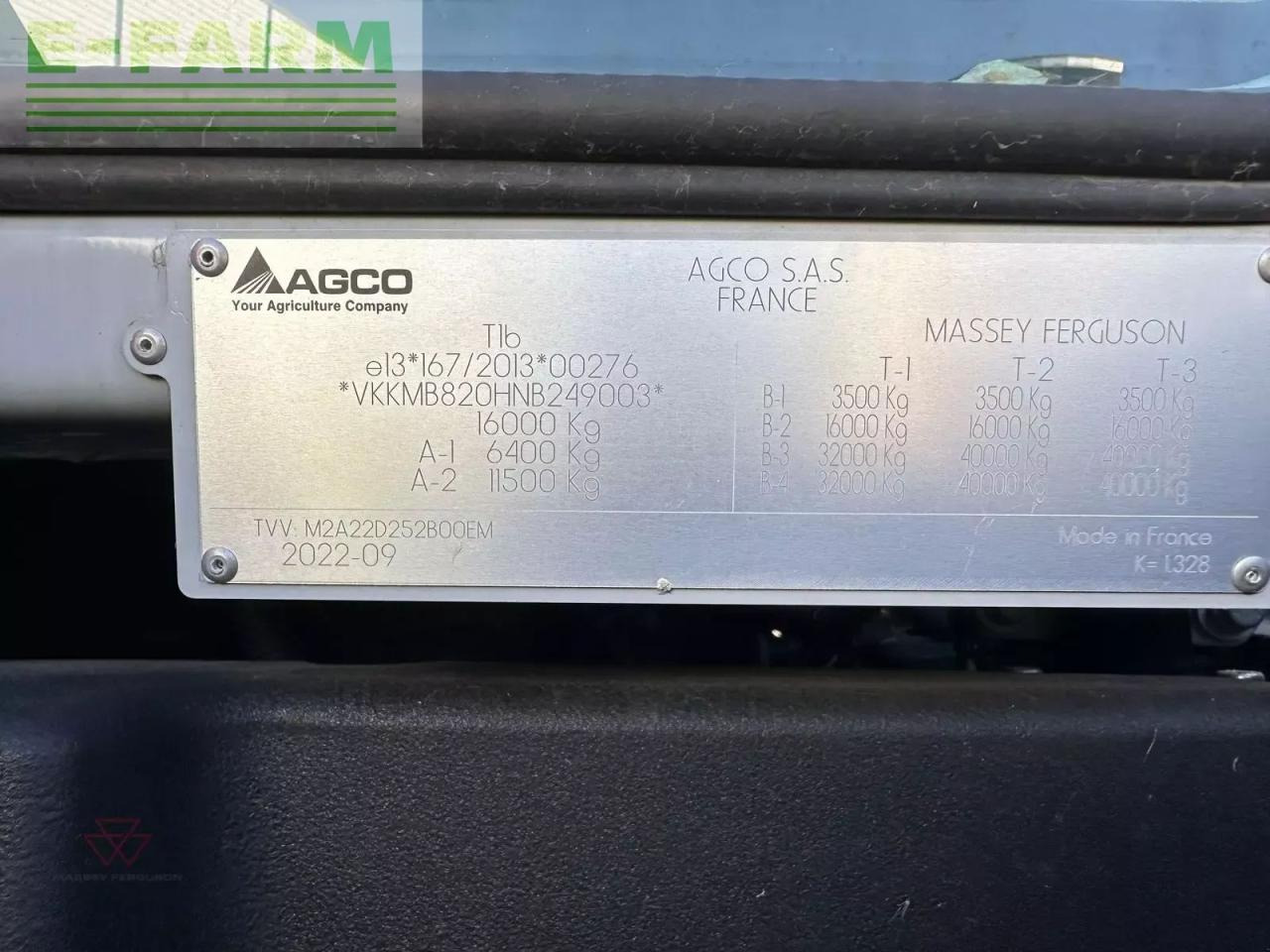 Massey Ferguson mf 8s.225 - Traktor: gambar 3 Massey Ferguson mf 8s.225 - Traktor: gambar 3