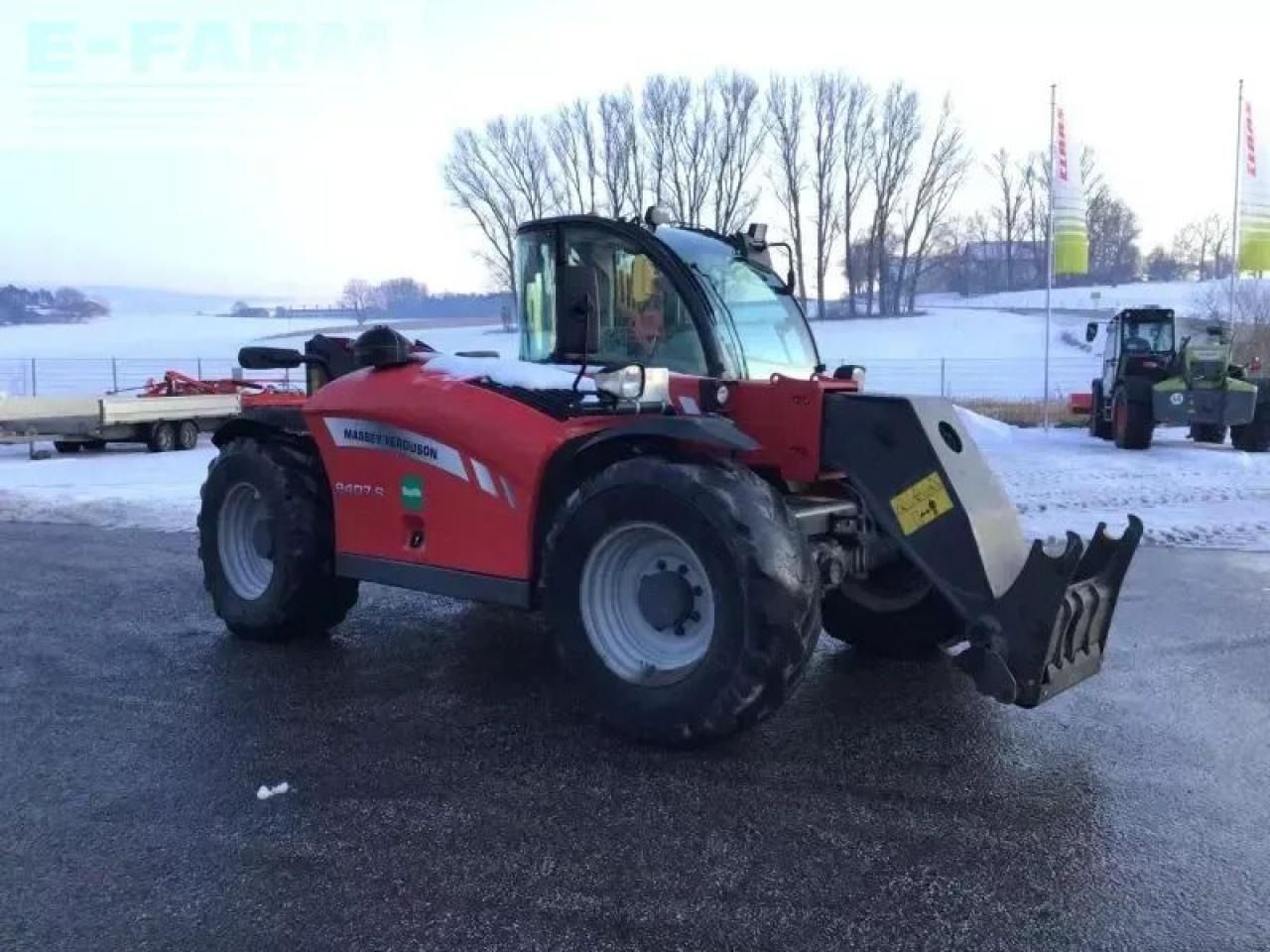 Massey Ferguson teleskoplader 9407 s mas - Telehandler: gambar 1 Massey Ferguson teleskoplader 9407 s mas - Telehandler: gambar 1
