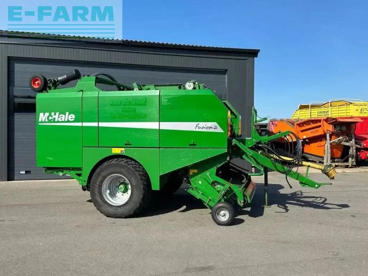 Mc Hale fusion 2 - Baler persegi: gambar 2 Mc Hale fusion 2 - Baler persegi: gambar 2