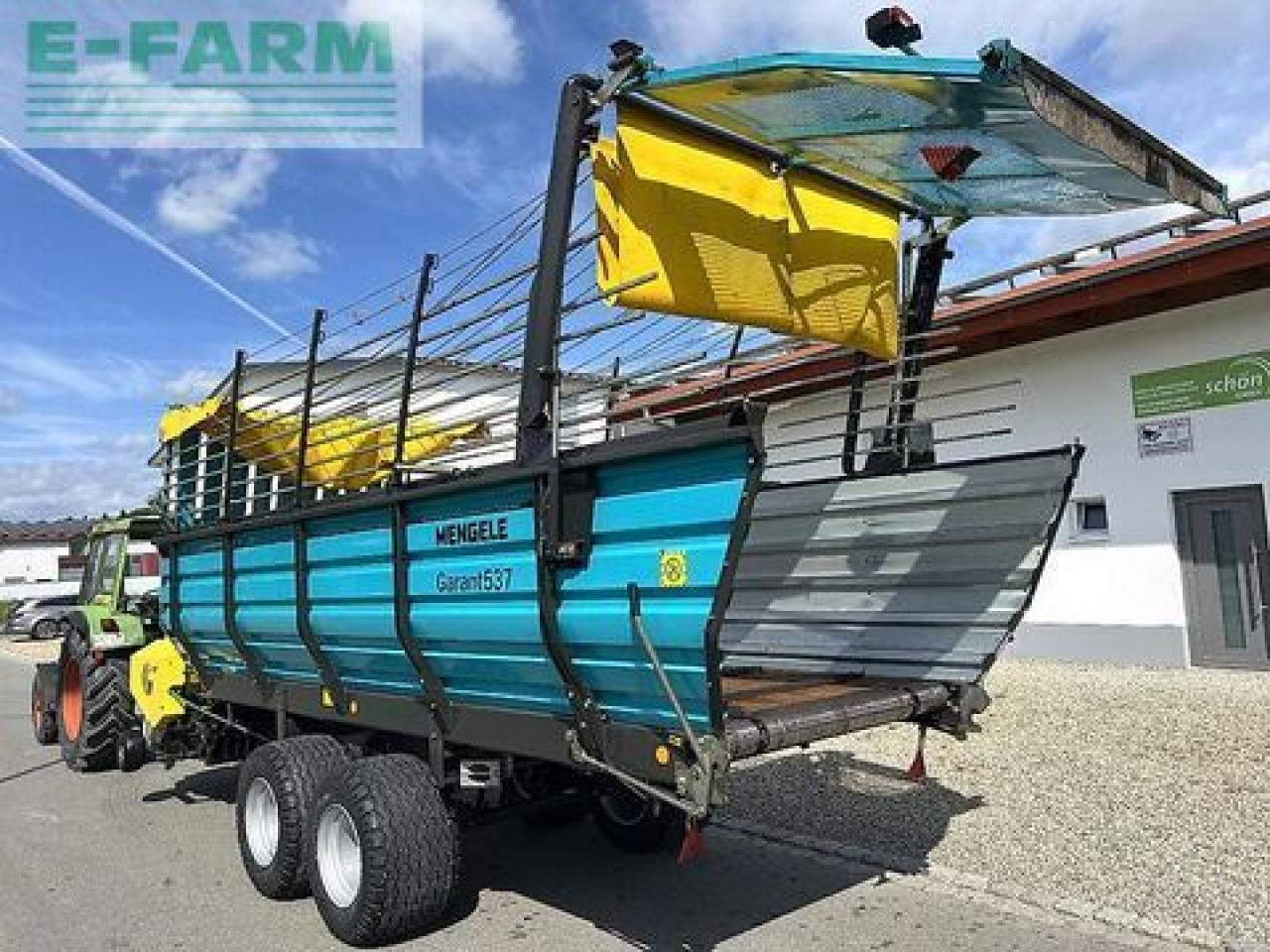 Trailer jungkit pertanian/ Tempat sampah Mengele garant 537 mit neuen 19-er breitreifen - nachfol: gambar 6