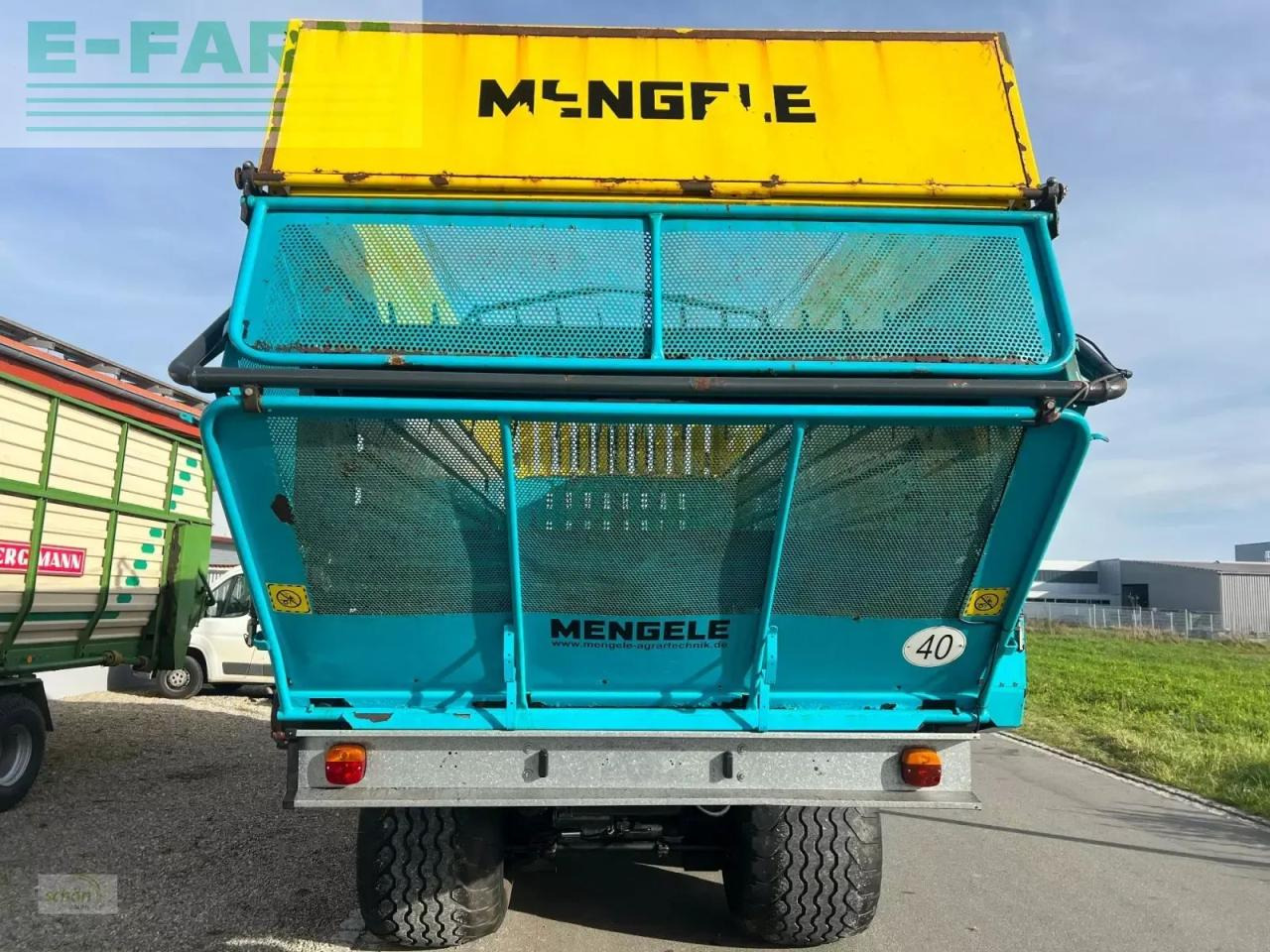 Mengele rotobull 6000/2 mit 700/45-22,5 bereifung und nachlauflenkung - Keranjang pemuatan sendiri: gambar 5 Mengele rotobull 6000/2 mit 700/45-22,5 bereifung und nachlauflenkung - Keranjang pemuatan sendiri: gambar 5