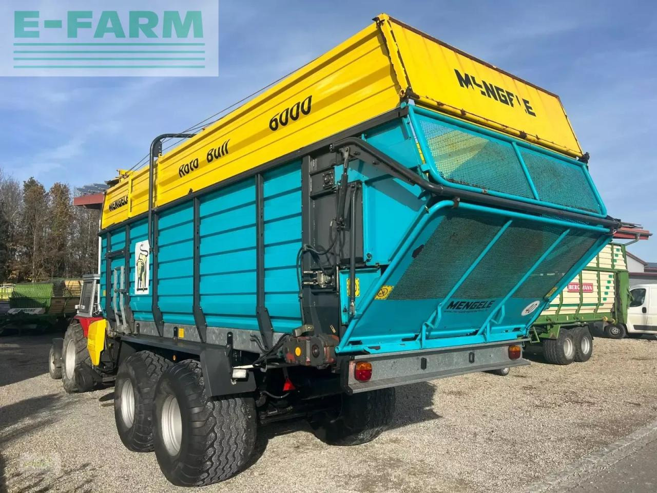 Mengele rotobull 6000/2 mit 700/45-22,5 bereifung und nachlauflenkung - Keranjang pemuatan sendiri: gambar 4 Mengele rotobull 6000/2 mit 700/45-22,5 bereifung und nachlauflenkung - Keranjang pemuatan sendiri: gambar 4