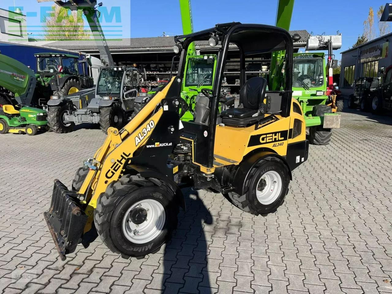 Mustang 340 mit euroaufnahme hydraulisch - Wheel loader: gambar 3 Mustang 340 mit euroaufnahme hydraulisch - Wheel loader: gambar 3