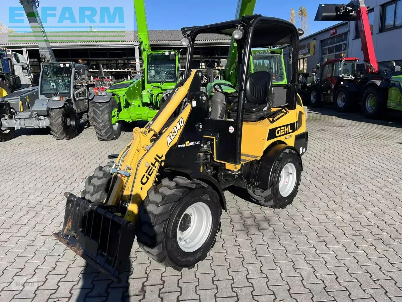 Mustang 340 mit euroaufnahme hydraulisch - Wheel loader: gambar 2 Mustang 340 mit euroaufnahme hydraulisch - Wheel loader: gambar 2