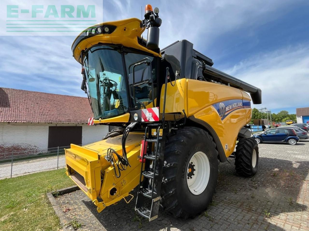 New Holland CX 6.90 - Pemanen gabungan: gambar 2 New Holland CX 6.90 - Pemanen gabungan: gambar 2