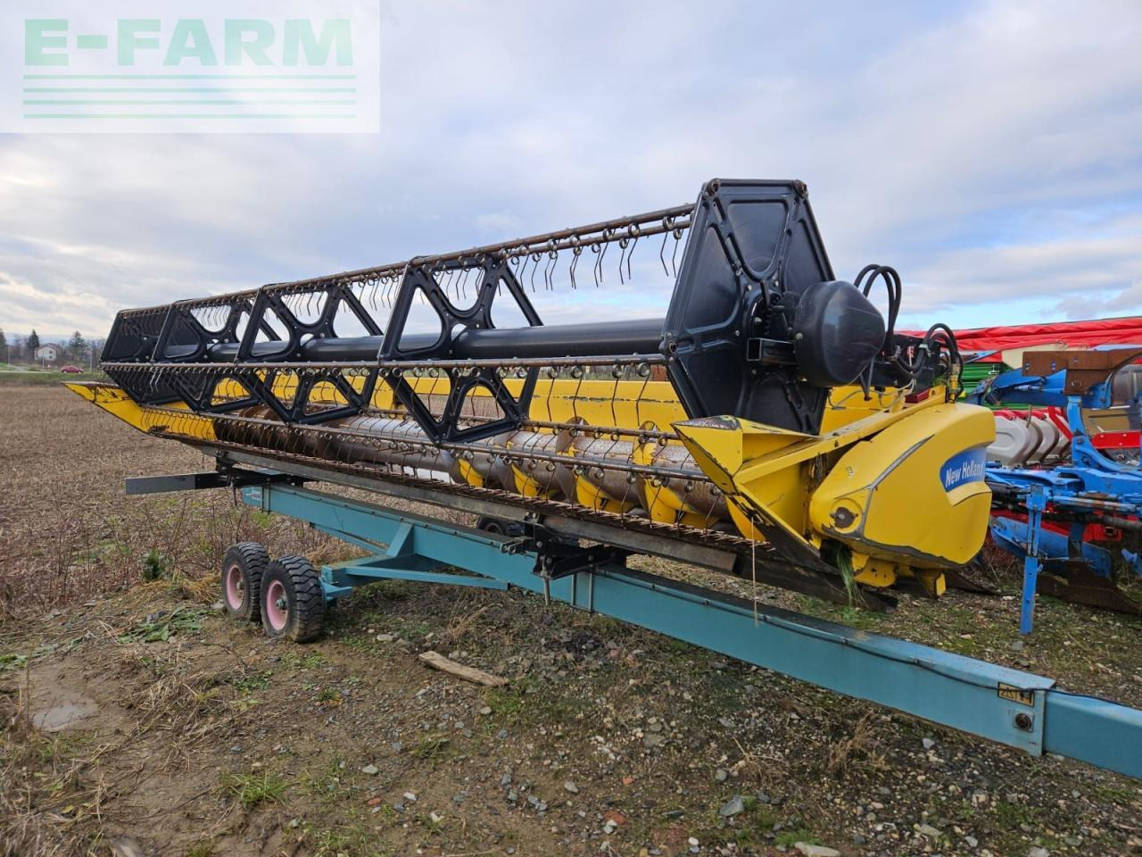 Pemanen gabungan New Holland CX 860: gambar 10 Pemanen gabungan New Holland CX 860: gambar 10