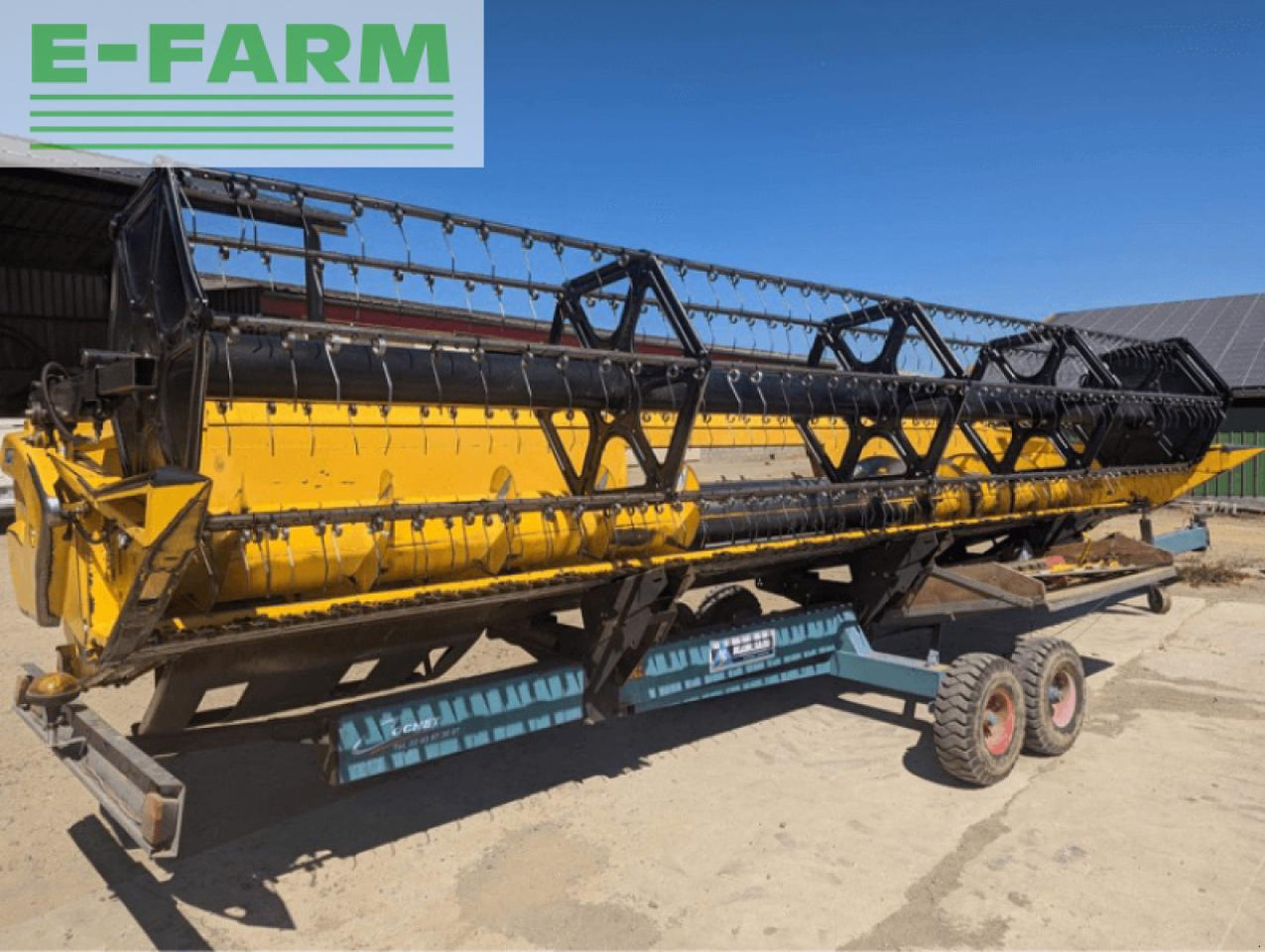 New Holland coupe - Header biji-bijian: gambar 3 New Holland coupe - Header biji-bijian: gambar 3