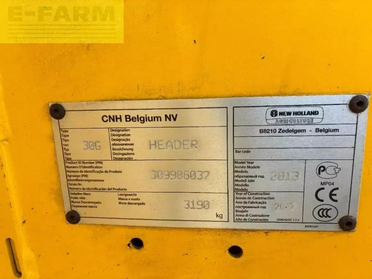 Pemanen gabungan New Holland cr 9080: gambar 11