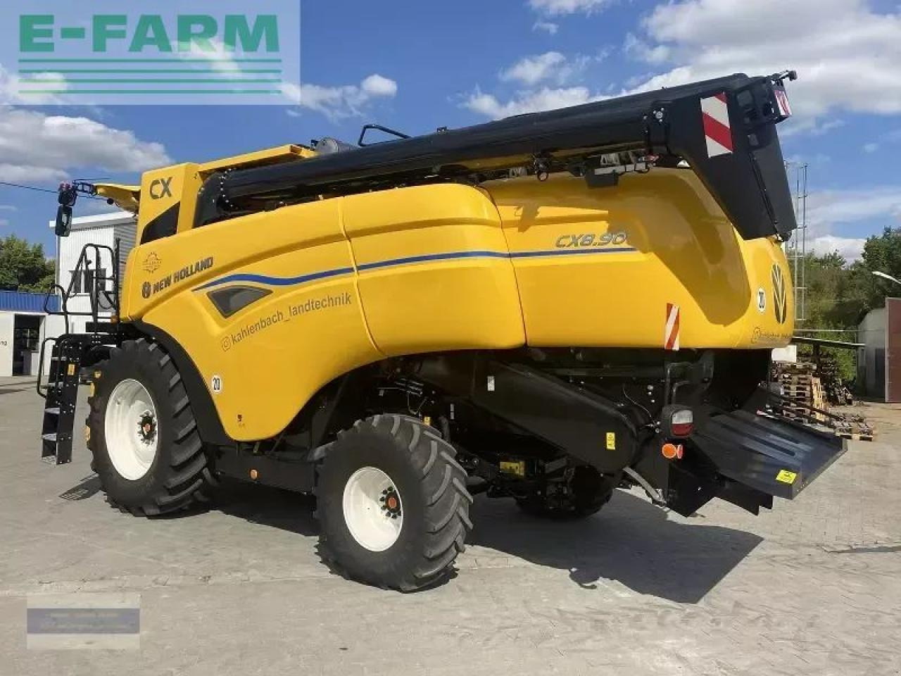 New Holland cx 8.90 - Pemanen gabungan: gambar 3 New Holland cx 8.90 - Pemanen gabungan: gambar 3