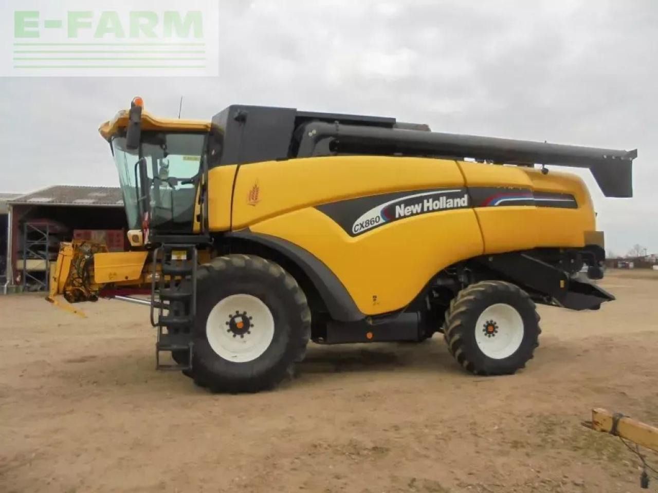 New Holland cx860sl - Pemanen gabungan: gambar 1 New Holland cx860sl - Pemanen gabungan: gambar 1