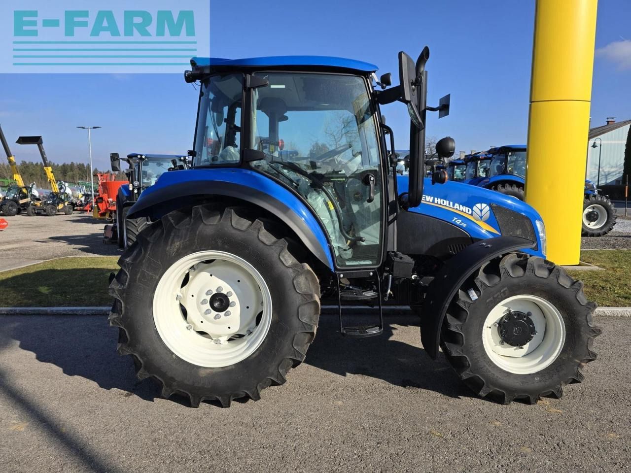 New Holland t4.75 stage v - Traktor: gambar 1 New Holland t4.75 stage v - Traktor: gambar 1