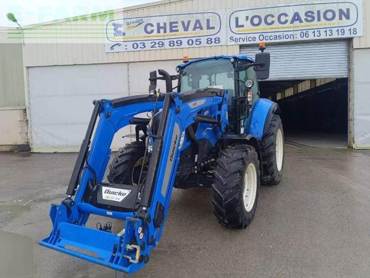 New Holland t5 110 electro - Traktor: gambar 1 New Holland t5 110 electro - Traktor: gambar 1