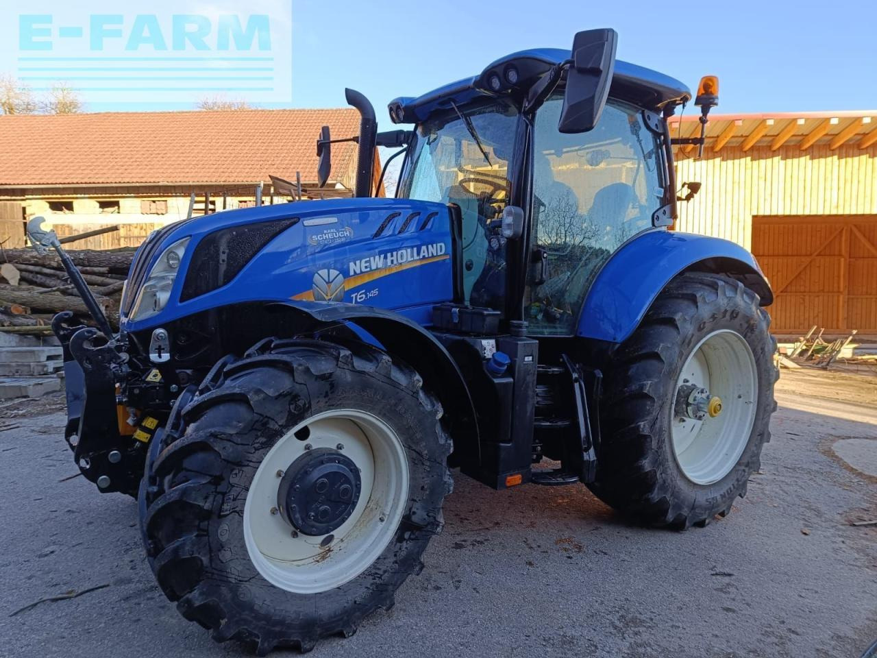 New Holland t6.145 dynamic command sidewinder ii - Traktor: gambar 1 New Holland t6.145 dynamic command sidewinder ii - Traktor: gambar 1