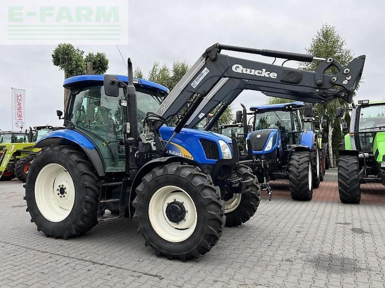 New Holland t6010 plus + quicke q55 Plus - Traktor: gambar 4 New Holland t6010 plus + quicke q55 Plus - Traktor: gambar 4