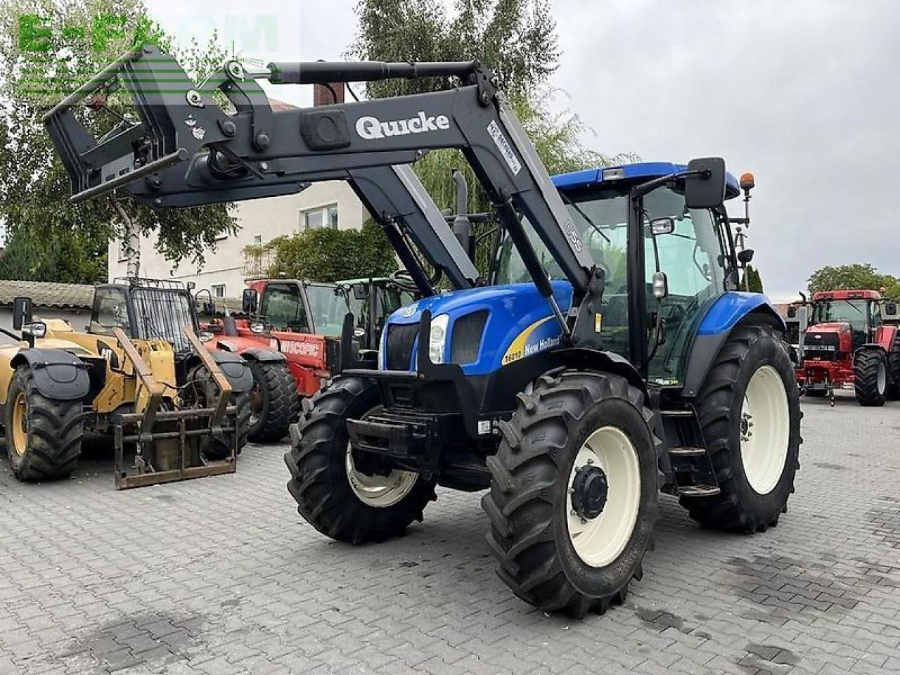 New Holland t6010 plus + quicke q55 Plus - Traktor: gambar 1 New Holland t6010 plus + quicke q55 Plus - Traktor: gambar 1