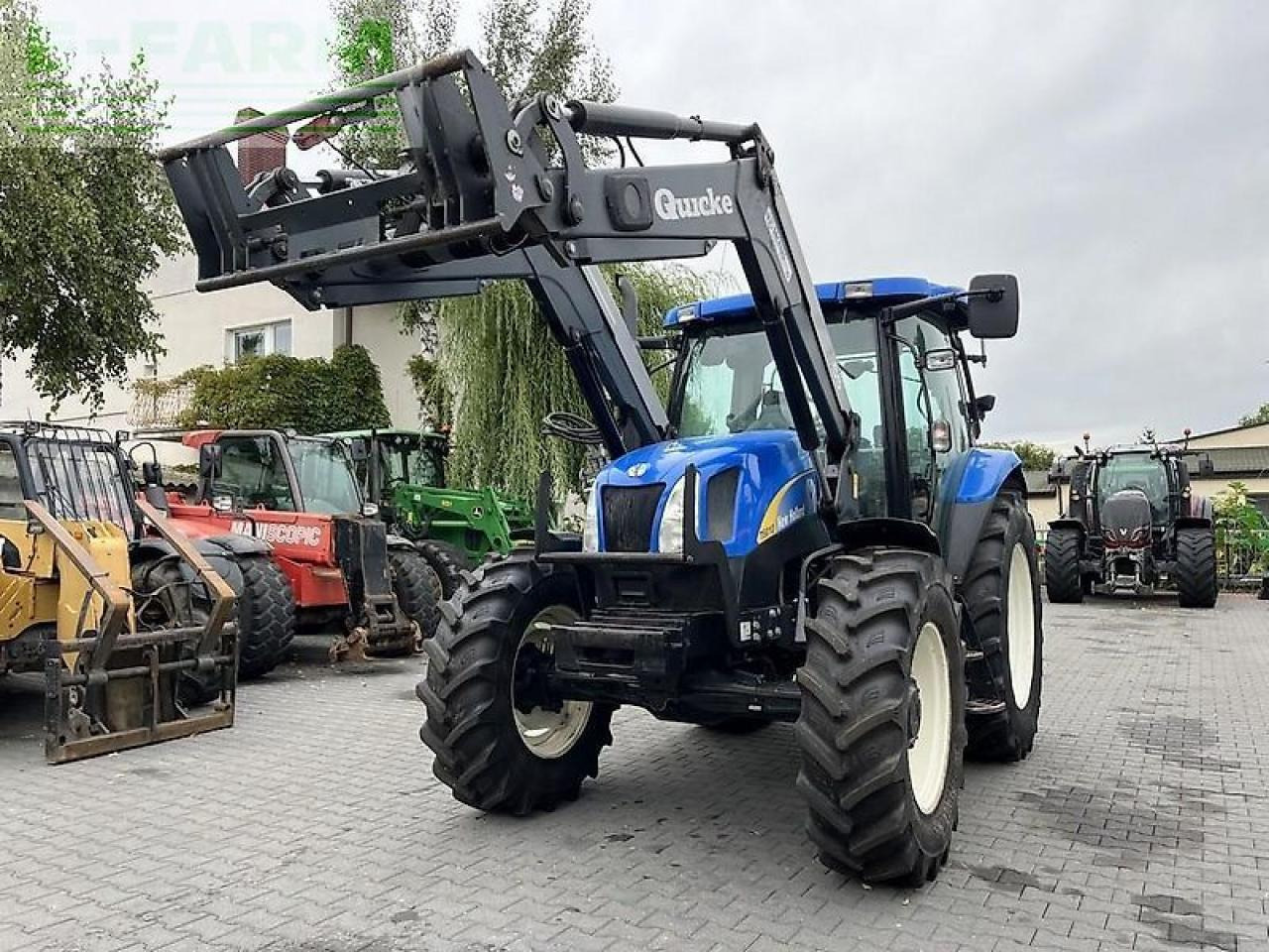 New Holland t6010 plus + quicke q55 Plus - Traktor: gambar 2 New Holland t6010 plus + quicke q55 Plus - Traktor: gambar 2
