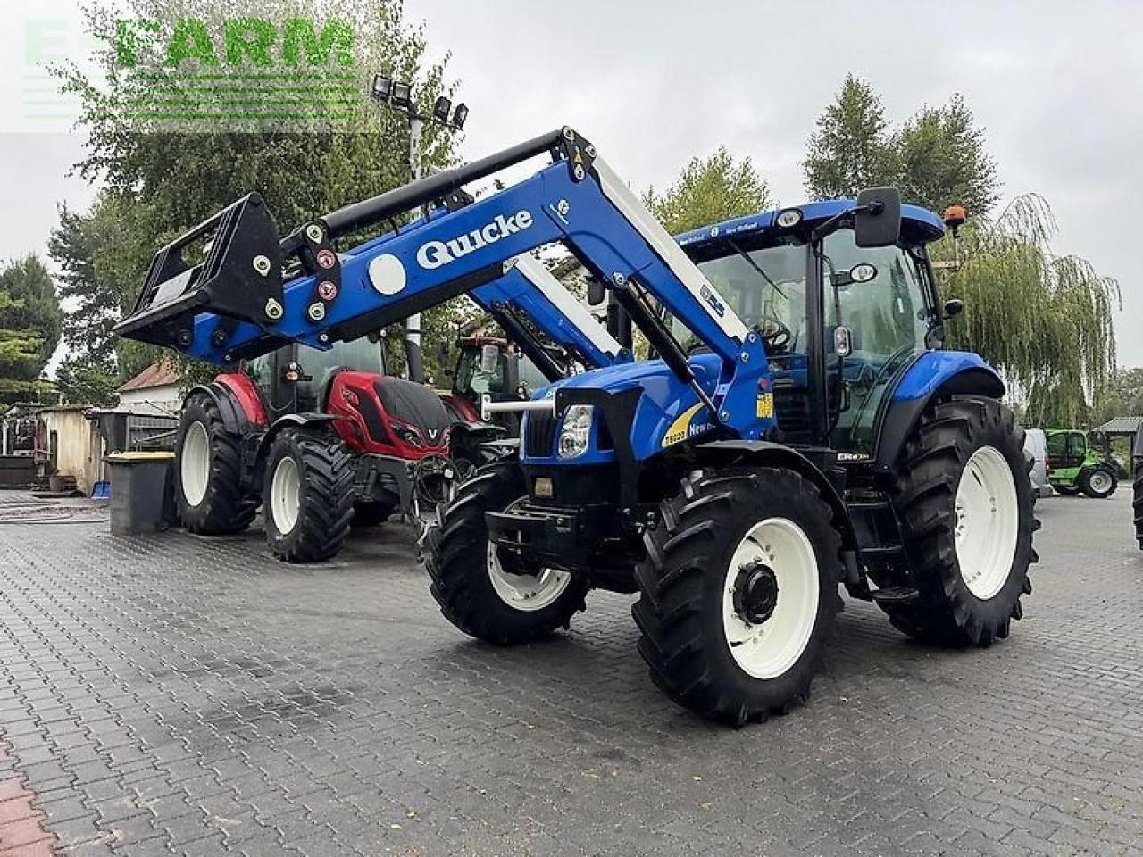 New Holland t6020 elite + quicke q55 Elite - Traktor: gambar 1 New Holland t6020 elite + quicke q55 Elite - Traktor: gambar 1