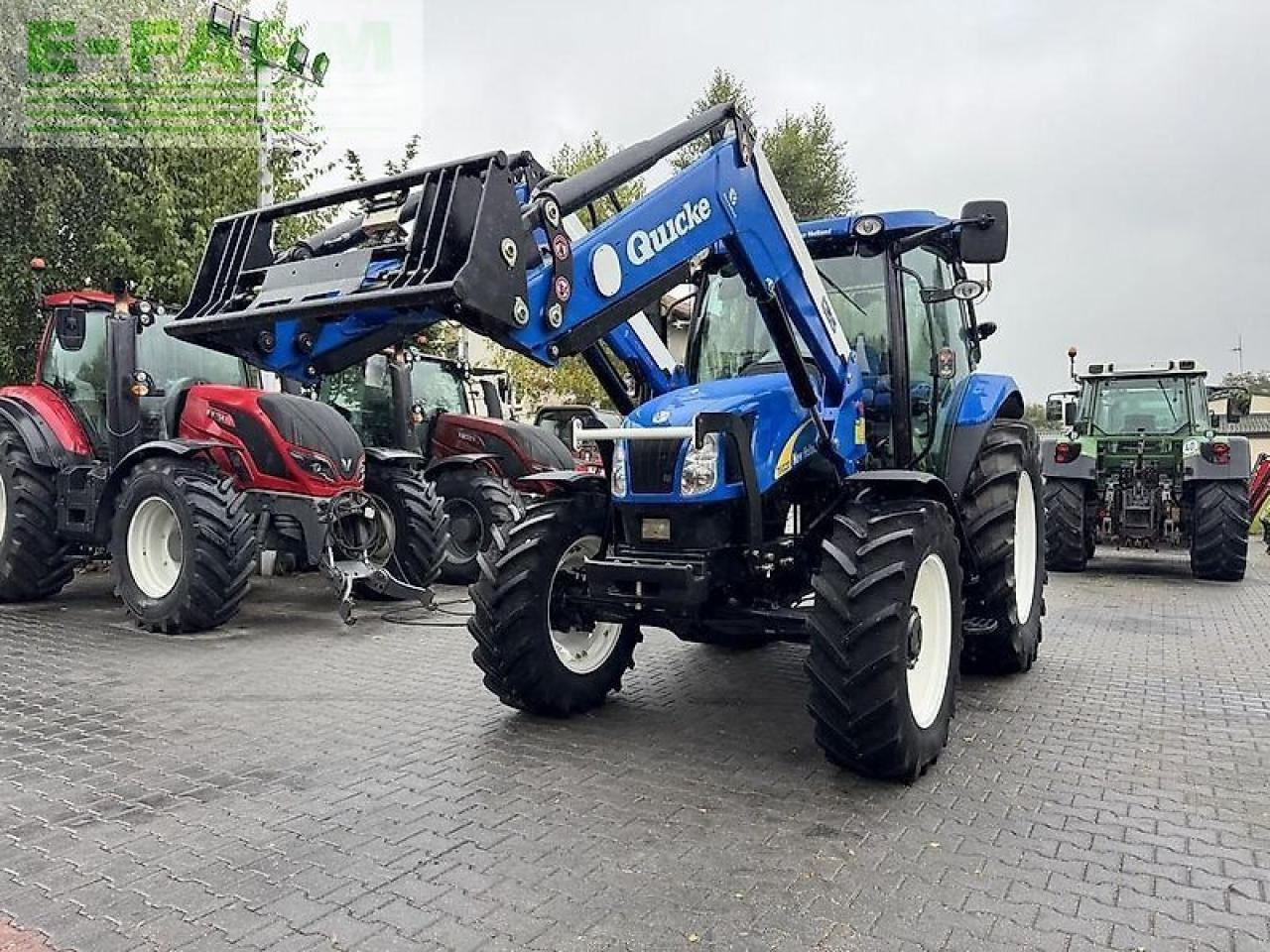 New Holland t6020 elite + quicke q55 Elite - Traktor: gambar 2 New Holland t6020 elite + quicke q55 Elite - Traktor: gambar 2