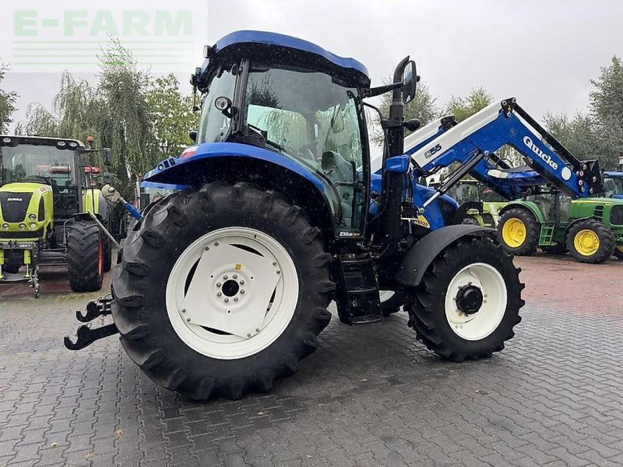 New Holland t6020 elite + quicke q55 Elite - Traktor: gambar 5 New Holland t6020 elite + quicke q55 Elite - Traktor: gambar 5