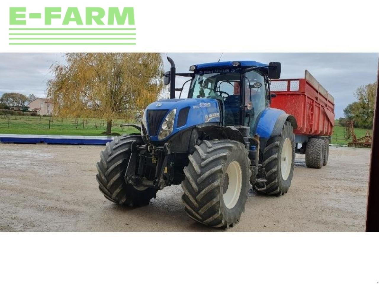 New Holland t7 250 - Traktor: gambar 1 New Holland t7 250 - Traktor: gambar 1