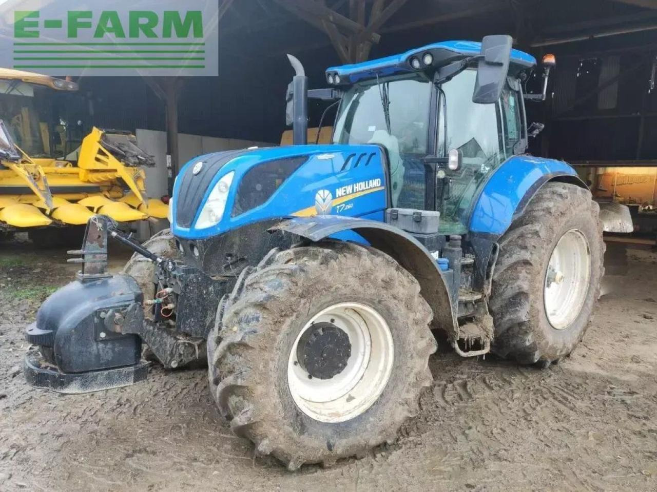 New Holland t7.260 ac - Traktor: gambar 1 New Holland t7.260 ac - Traktor: gambar 1