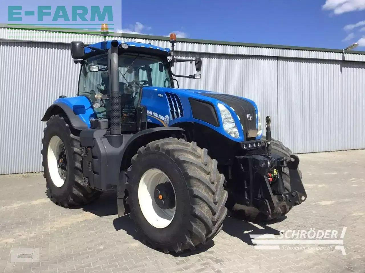 New Holland t8.390 ac - Traktor: gambar 1 New Holland t8.390 ac - Traktor: gambar 1