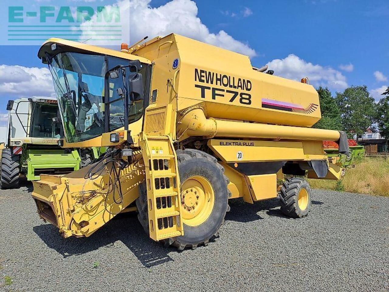 New Holland tf 78 - Pemanen gabungan: gambar 1 New Holland tf 78 - Pemanen gabungan: gambar 1
