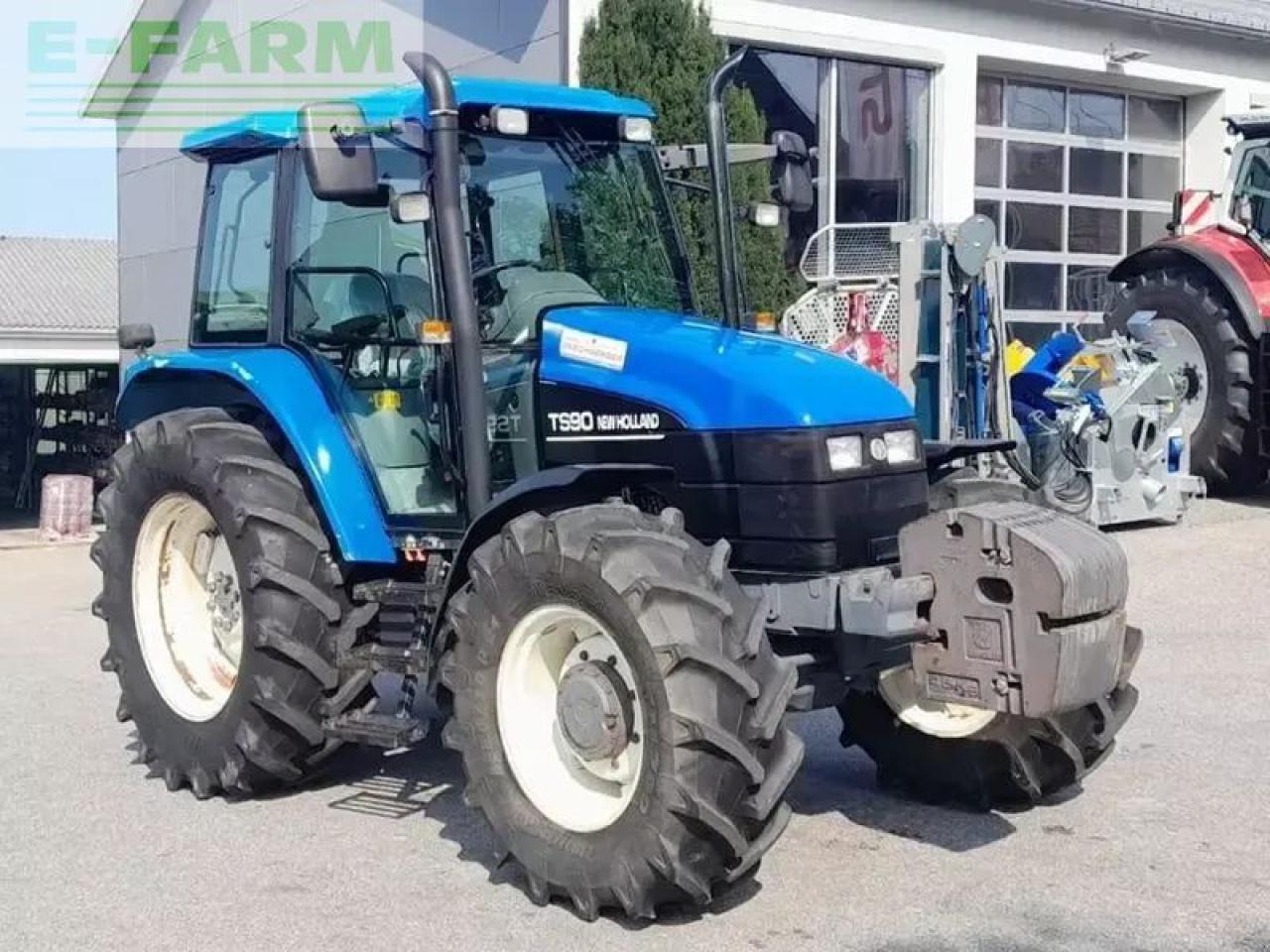 New Holland ts90 - Traktor: gambar 3 New Holland ts90 - Traktor: gambar 3