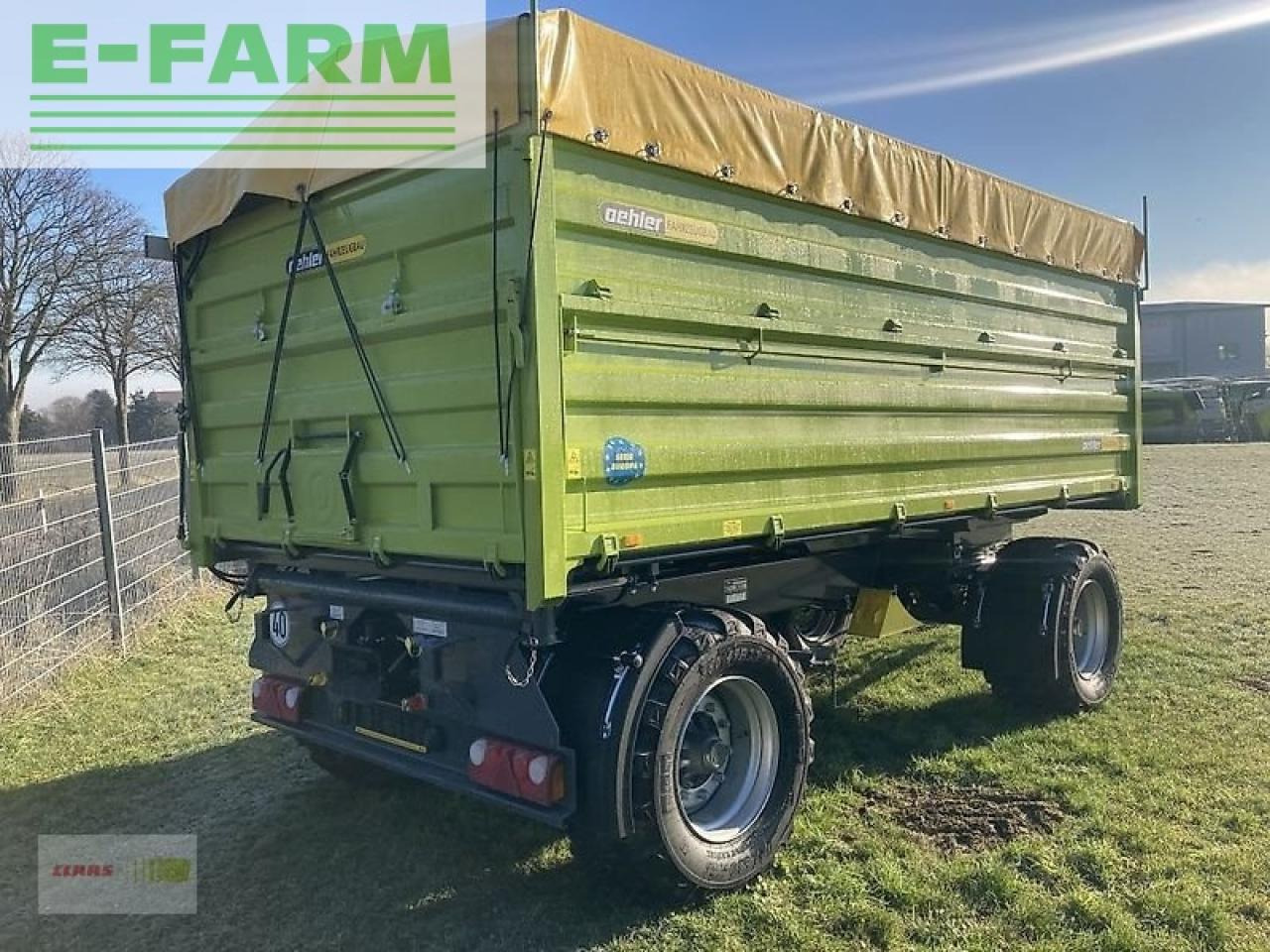 Oehler ol zdk/hw 180 - Trailer jungkit pertanian/ Tempat sampah: gambar 2 Oehler ol zdk/hw 180 - Trailer jungkit pertanian/ Tempat sampah: gambar 2