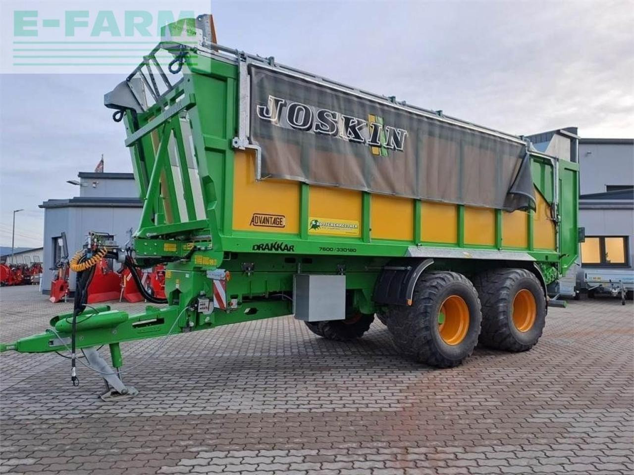 Joskin drakkar 7600/33d180 - Peralatan lainnya: gambar 1 Joskin drakkar 7600/33d180 - Peralatan lainnya: gambar 1